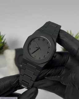 Kromio® Jet Black Arabic Watch view 1