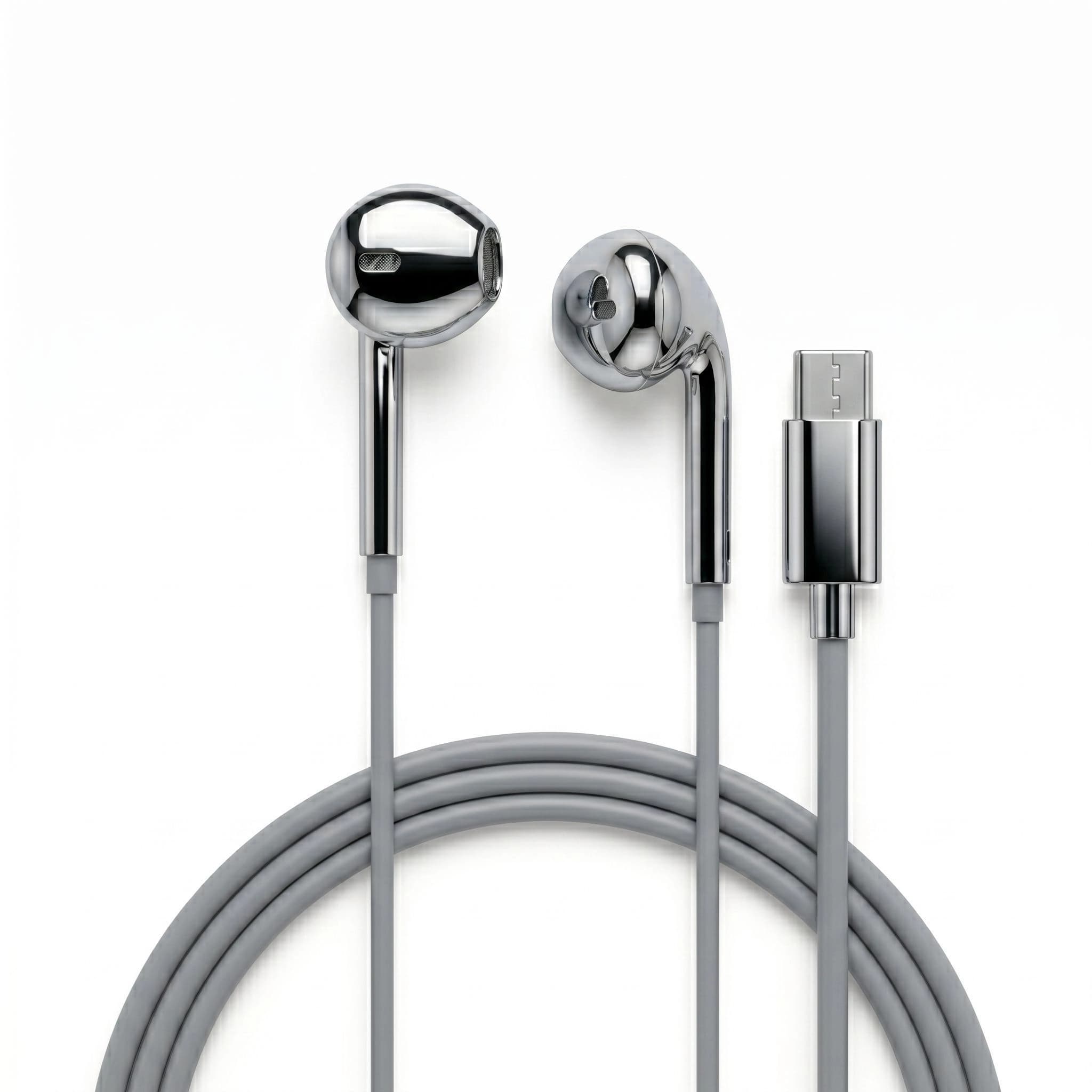 Kromio® Chrome Wired Earbuds
